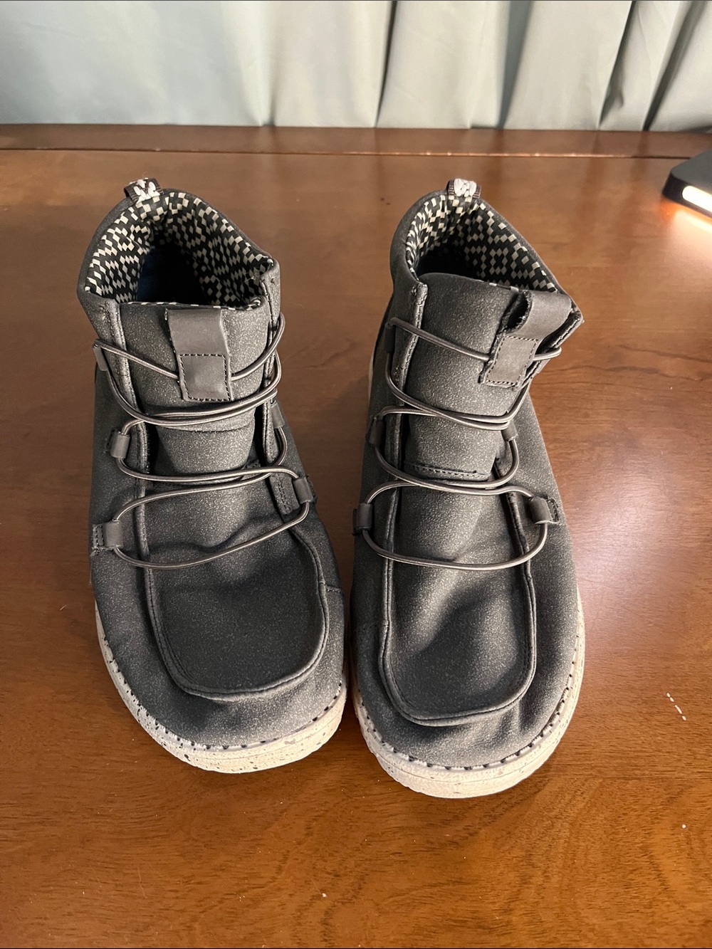 Hey Dude Lea in Coffee High-Top Casual Shoes Size 8